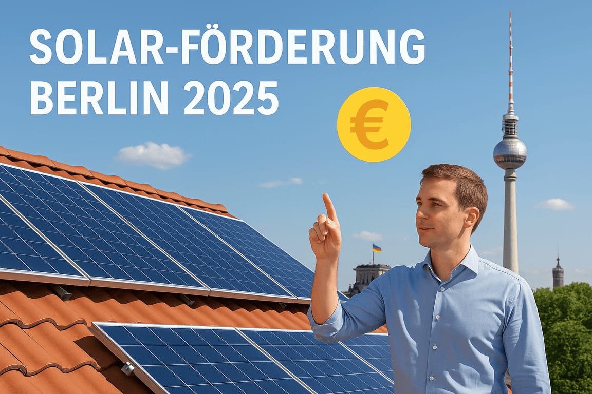 Solar Förderung Berlin 2025 – SolarPLUS und mehr Tipps