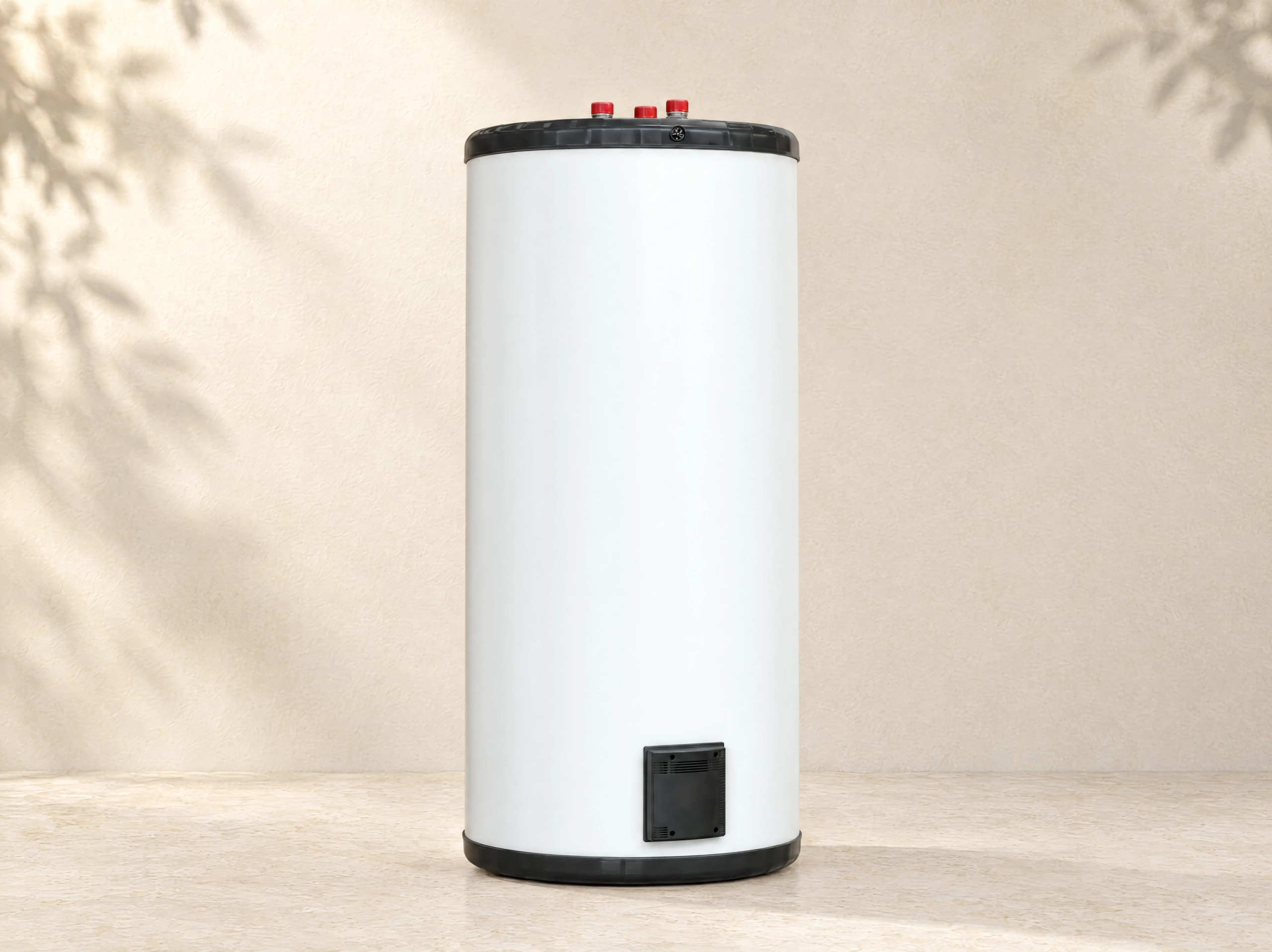 COSMO CS Doppelmantel Warmwasserspeicher im hellen Produktstudio COSMO CS Doppelmantel Warmwasserspeicher im hellen Produktstudio