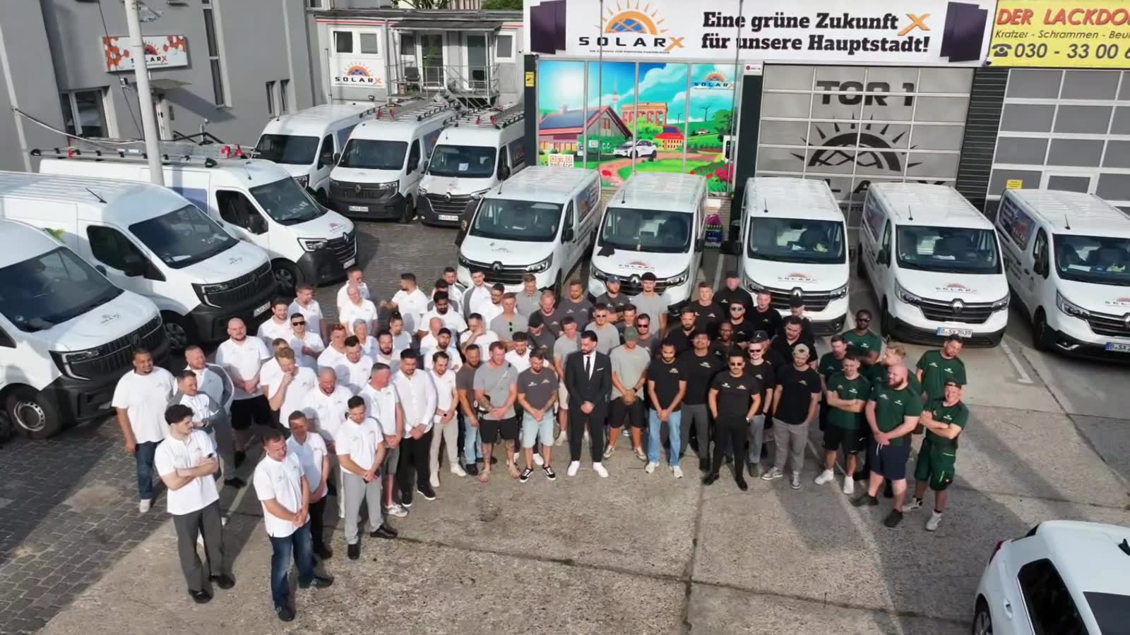 SolarX – Eigene Montageteams